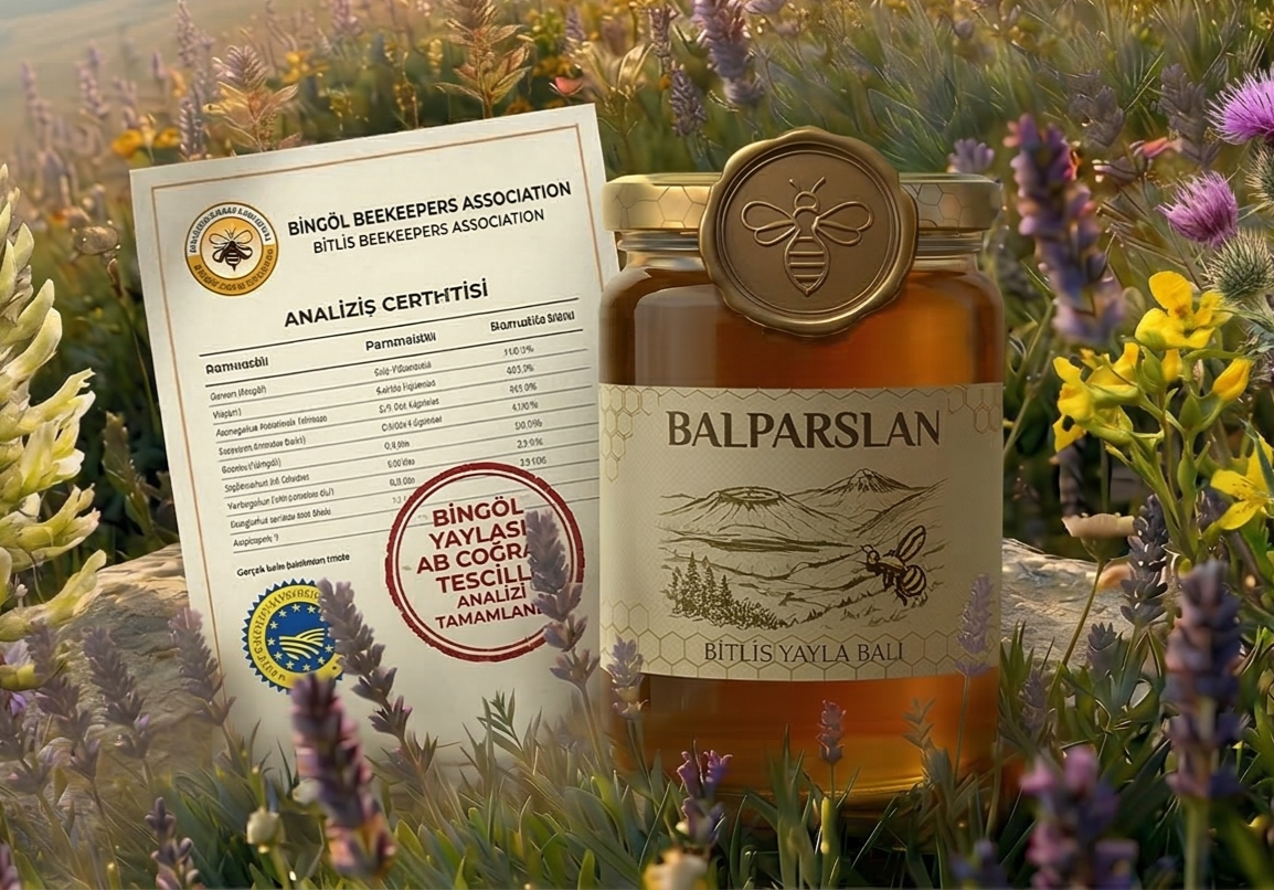 Balparslan Bingöl Balı - Yüksek Prolinli Katkısız