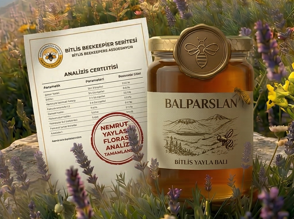 Balparslan Bitlis Balı - Yüksek Prolinli Katkısız